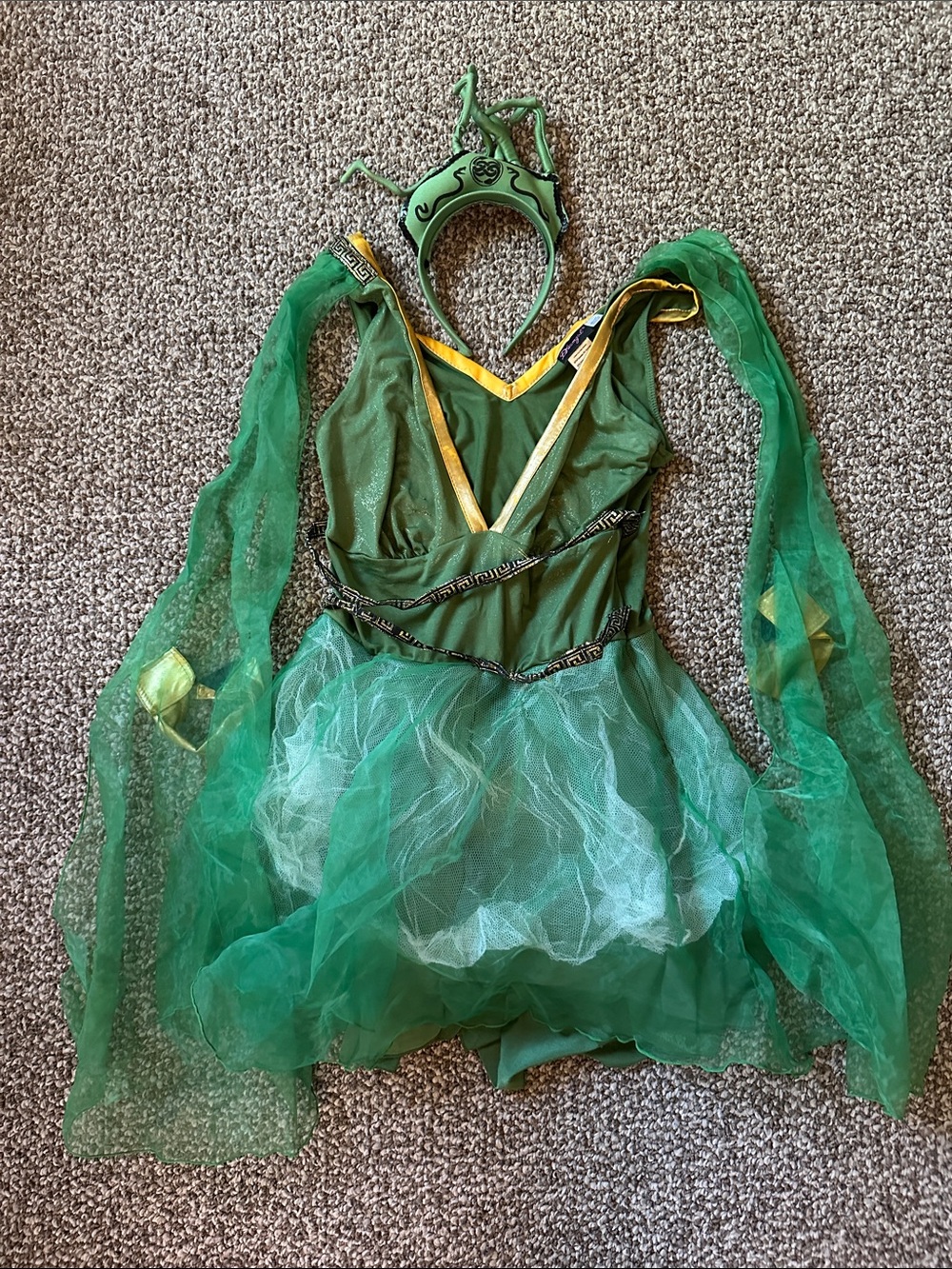 Medusa Costume Halloween with lights